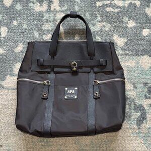 Henri Bendel Jetsetter Convertible Bag/Backpack (Gray)